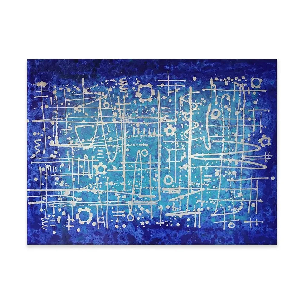 Ultramarine Canvas Print Ultramarine Canvas Print wall art product Maria Moretti