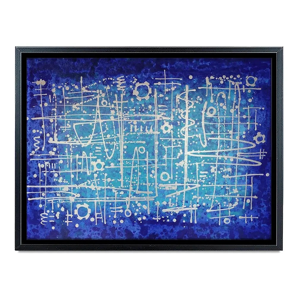 Ultramarine Canvas Print Ultramarine Canvas Print wall art product Maria Moretti