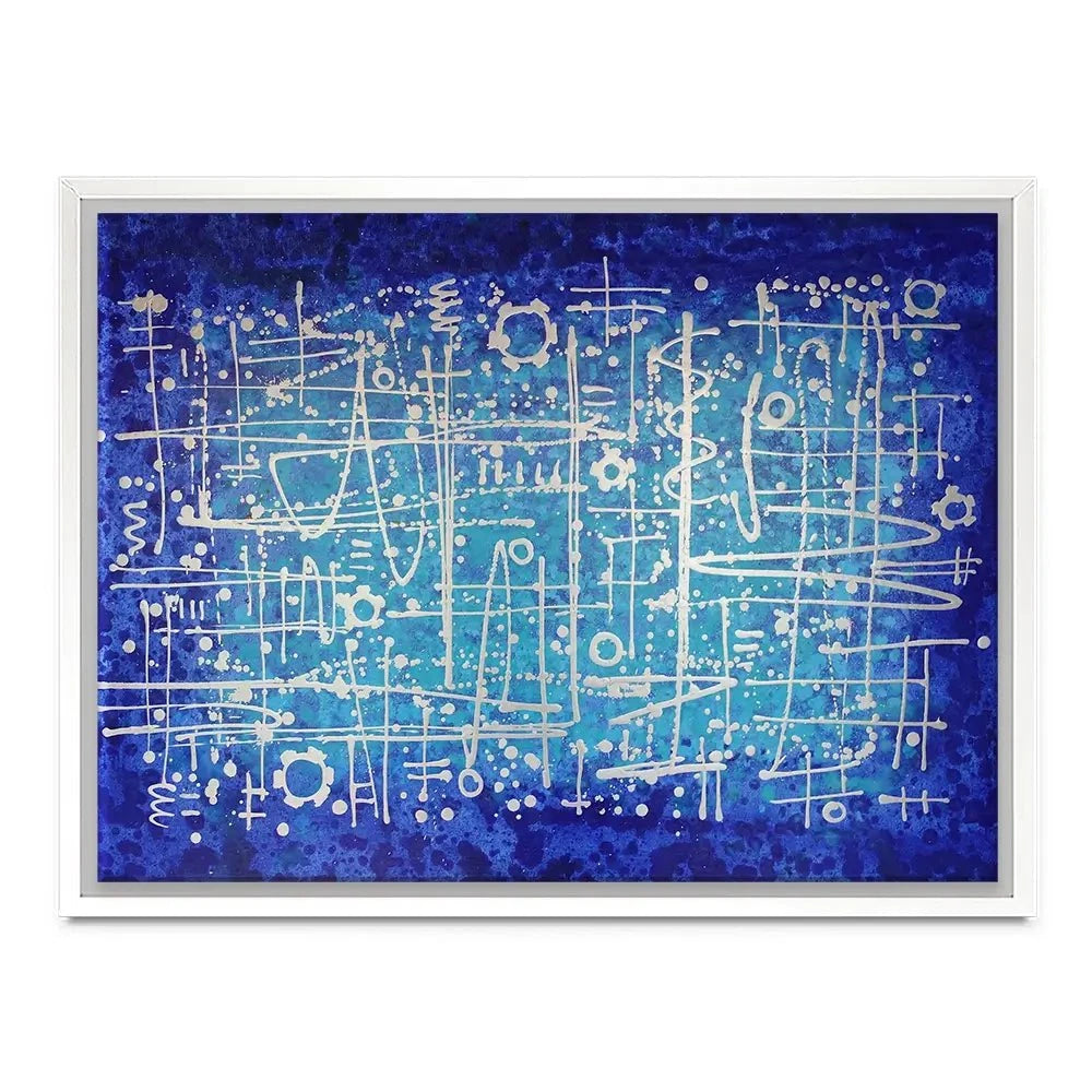 Ultramarine Canvas Print Ultramarine Canvas Print wall art product Maria Moretti