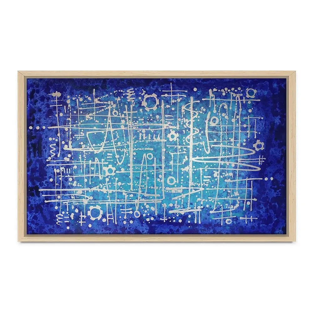 Ultramarine Canvas Print Ultramarine Canvas Print wall art product Maria Moretti
