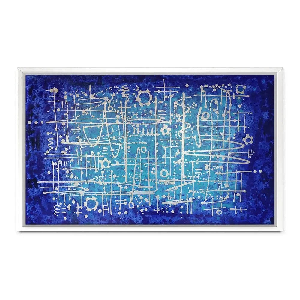 Ultramarine Canvas Print Ultramarine Canvas Print wall art product Maria Moretti