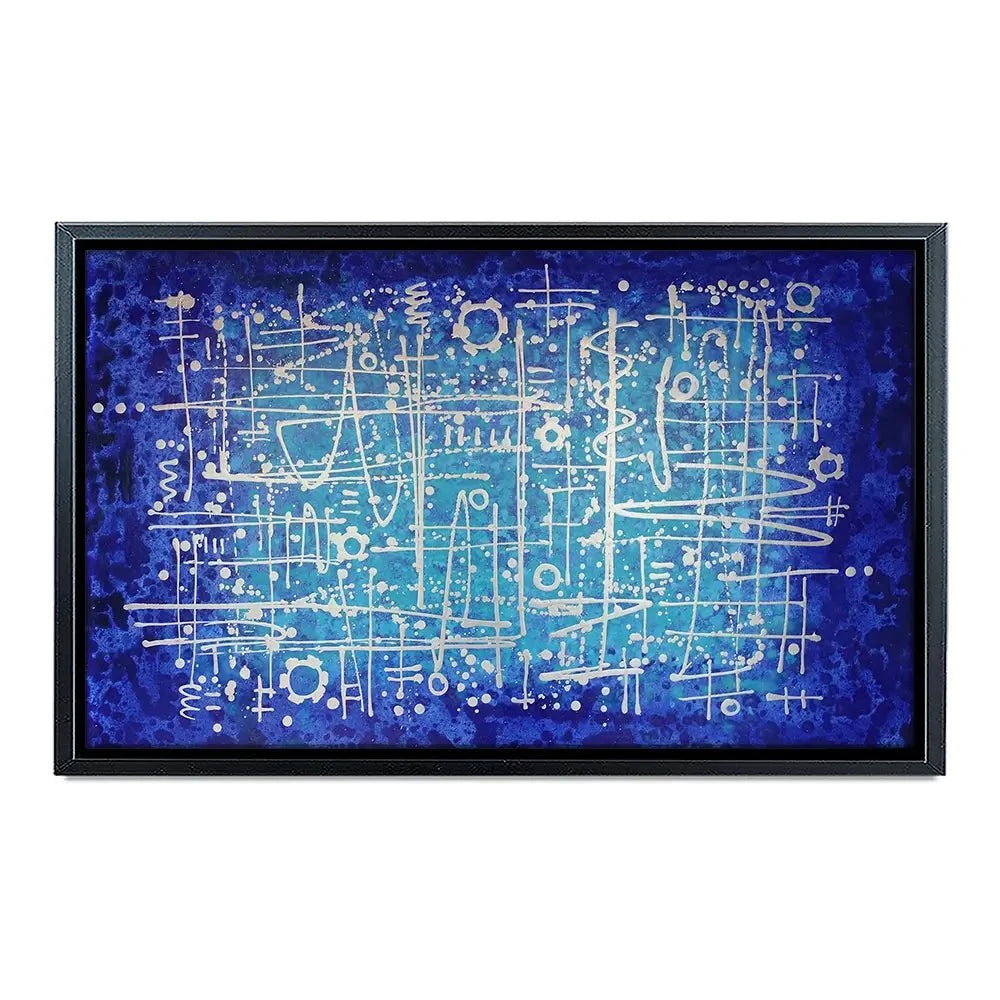 Ultramarine Canvas Print Ultramarine Canvas Print wall art product Maria Moretti