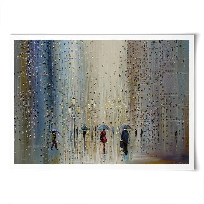 Under A Rainy Sky Art Print Under A Rainy Sky Art Print wall art product Ekaterina Ermilkina