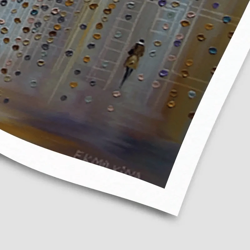 Under A Rainy Sky Art Print Under A Rainy Sky Art Print wall art product Ekaterina Ermilkina