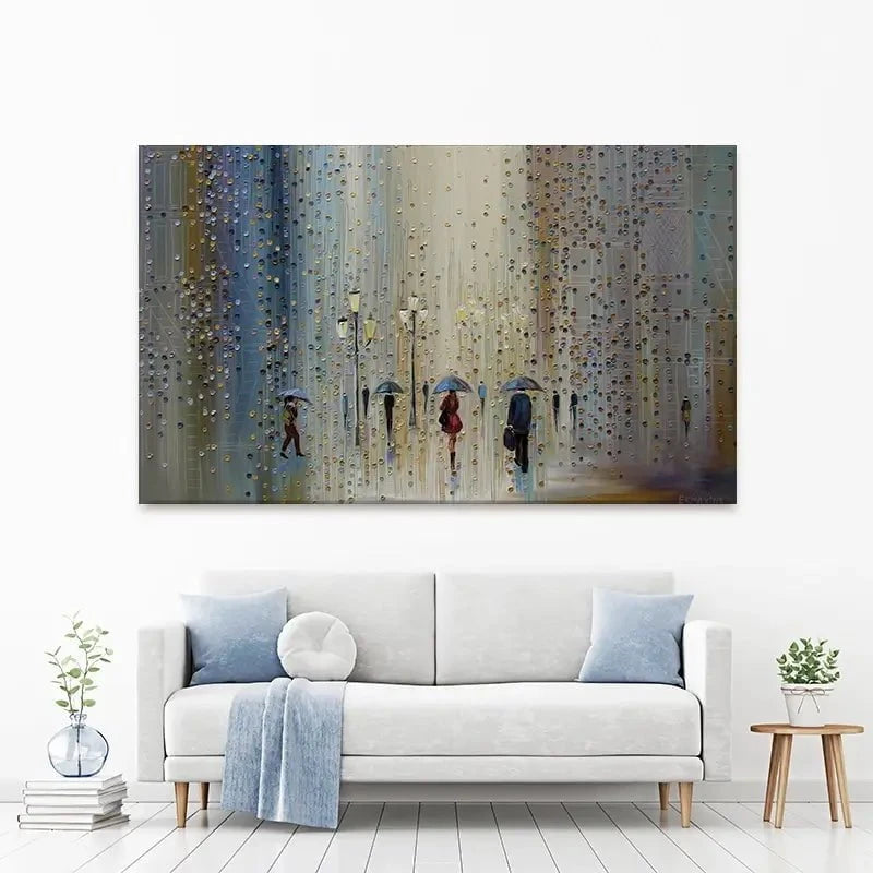 Under A Rainy Sky Canvas Print Under A Rainy Sky Canvas Print wall art product Ekaterina Ermilkina