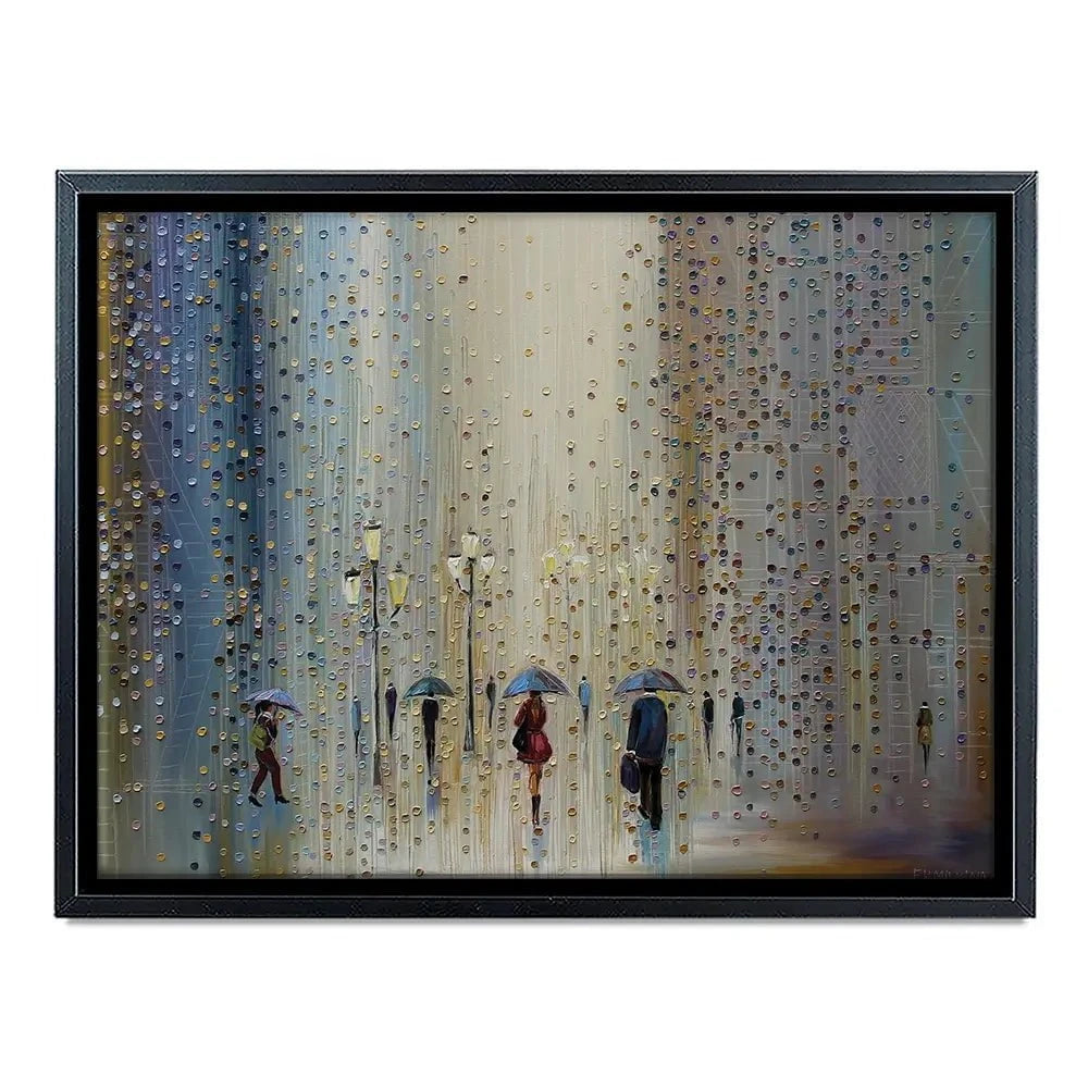 Under A Rainy Sky Canvas Print Under A Rainy Sky Canvas Print wall art product Ekaterina Ermilkina