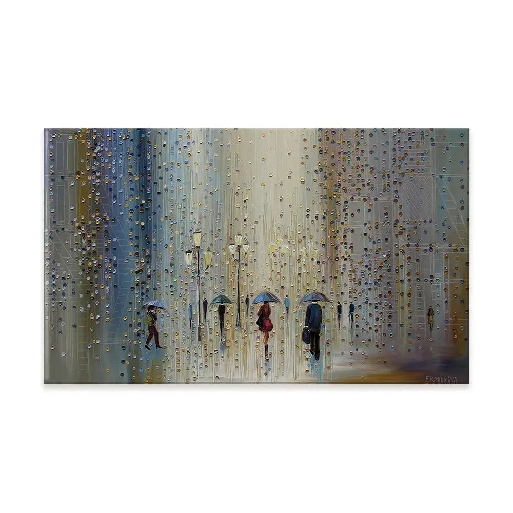 Under A Rainy Sky Canvas Print Under A Rainy Sky Canvas Print wall art product Ekaterina Ermilkina
