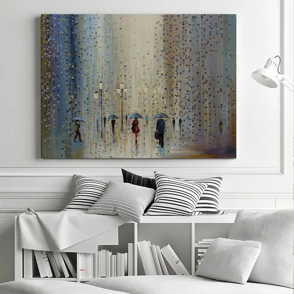 Under A Rainy Sky Canvas Print Under A Rainy Sky Canvas Print wall art product Ekaterina Ermilkina