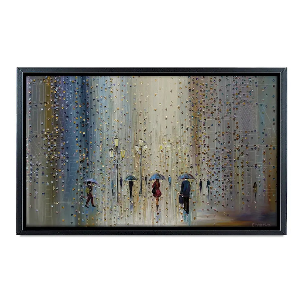 Under A Rainy Sky Oversized Canvas Print Under A Rainy Sky Oversized Canvas Print wall art product Art Print Shop