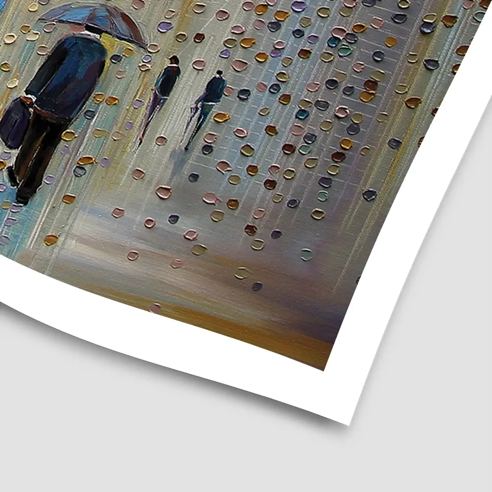 Under A Rainy Sky Square Art Print Under A Rainy Sky Square Art Print wall art product Art Print Shop