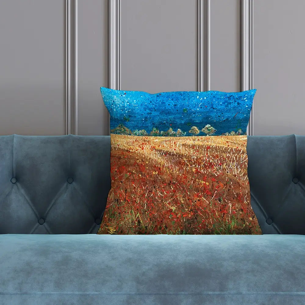 Under Laeden Skies Cushion Under Laeden Skies Cushion wall art product Jane Brookshaw