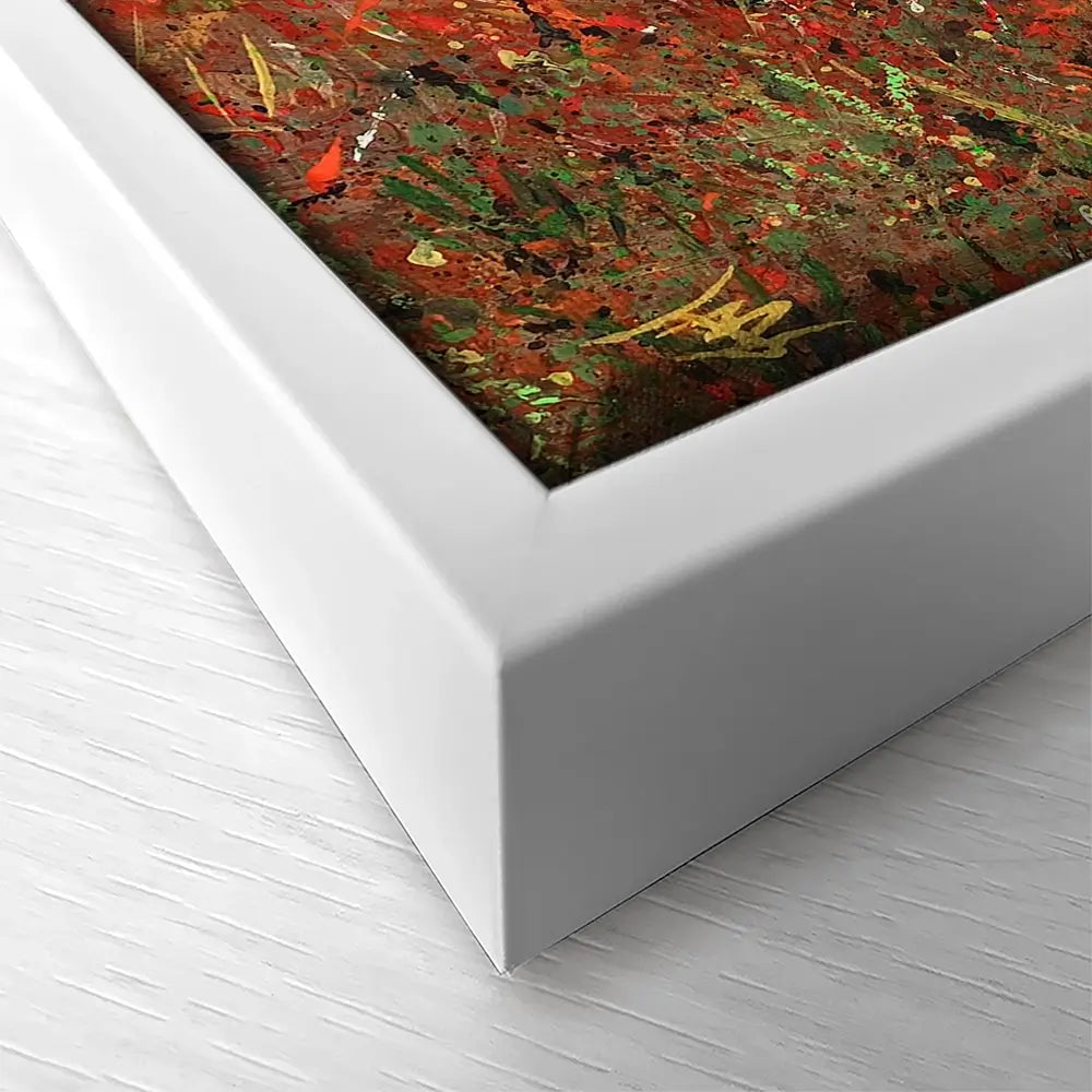 Under Laeden Skies Square Canvas Print Under Laeden Skies Square Canvas Print wall art product Jane Brookshaw