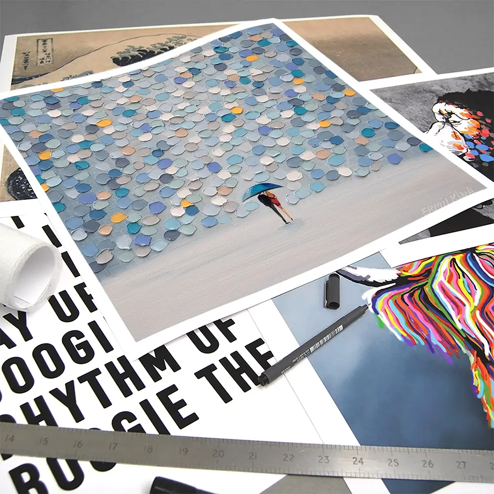 Under One Sky Square Art Print Under One Sky Square Art Print wall art product Ekaterina Ermilkina