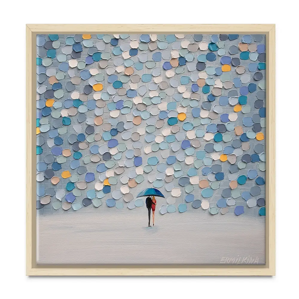 Under One Sky Square Canvas Print Under One Sky Square Canvas Print wall art product Ekaterina Ermilkina