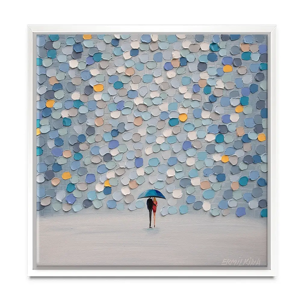 Under One Sky Square Canvas Print Under One Sky Square Canvas Print wall art product Ekaterina Ermilkina
