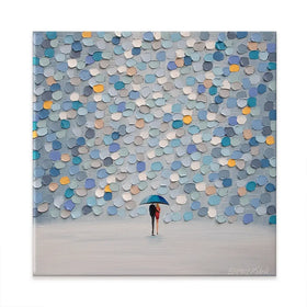Under One Sky Square Canvas Print Under One Sky Square Canvas Print wall art product Ekaterina Ermilkina