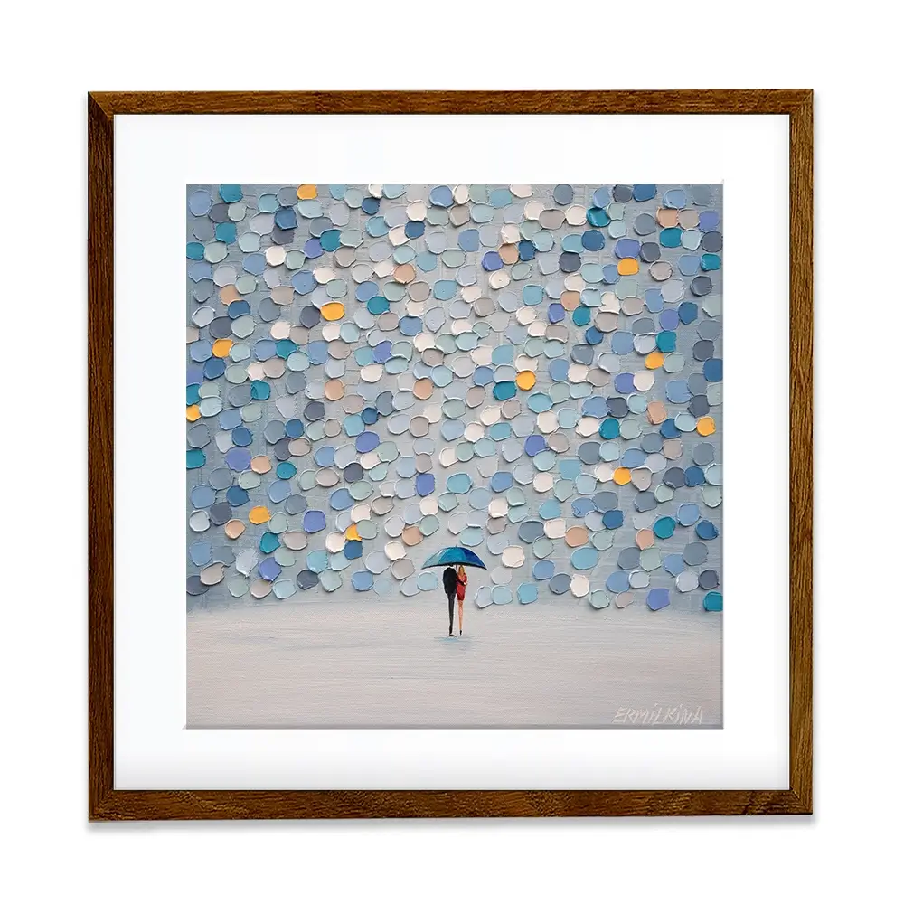 Under One Sky Square Framed Art Print Under One Sky Square Framed Art Print wall art product Ekaterina Ermilkina