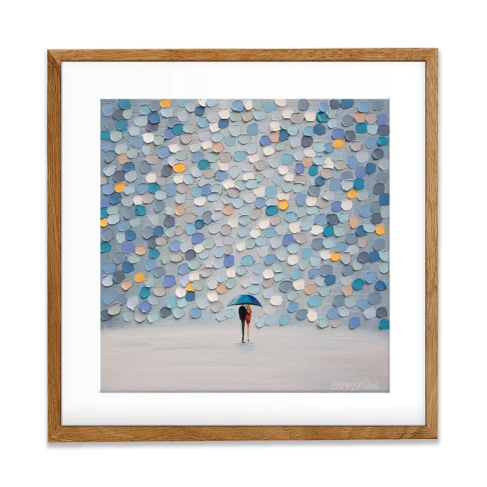 Under One Sky Square Framed Art Print Under One Sky Square Framed Art Print wall art product Ekaterina Ermilkina