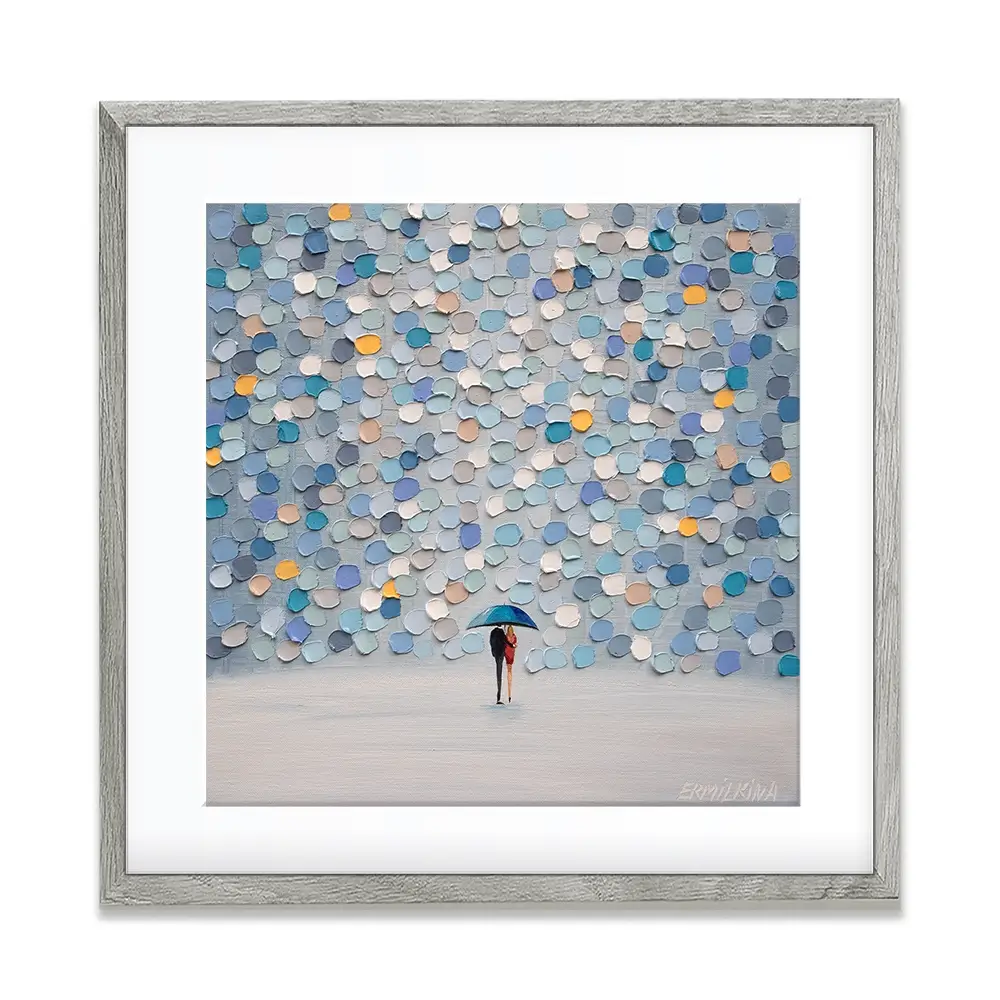 Under One Sky Square Framed Art Print Under One Sky Square Framed Art Print wall art product Ekaterina Ermilkina