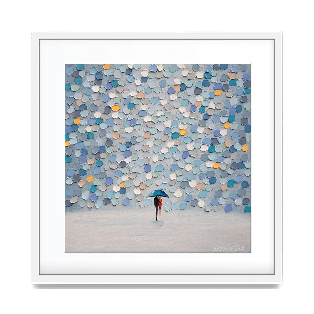 Under One Sky Square Framed Art Print Under One Sky Square Framed Art Print wall art product Ekaterina Ermilkina
