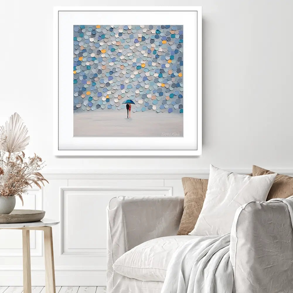 Under One Sky Square Framed Art Print Under One Sky Square Framed Art Print wall art product Ekaterina Ermilkina