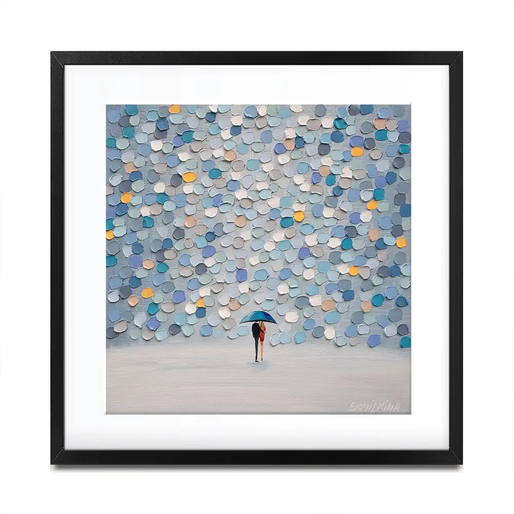 Under One Sky Square Framed Art Print Under One Sky Square Framed Art Print wall art product Ekaterina Ermilkina