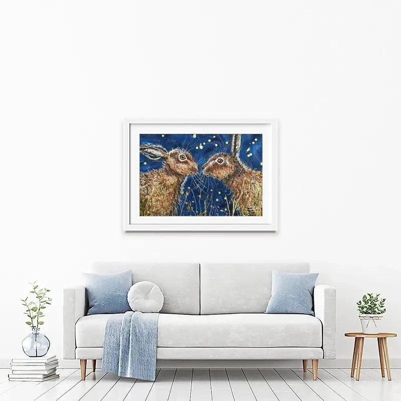 Under The Night Sky Framed Art Print Under The Night Sky Framed Art Print wall art product Jane Brookshaw
