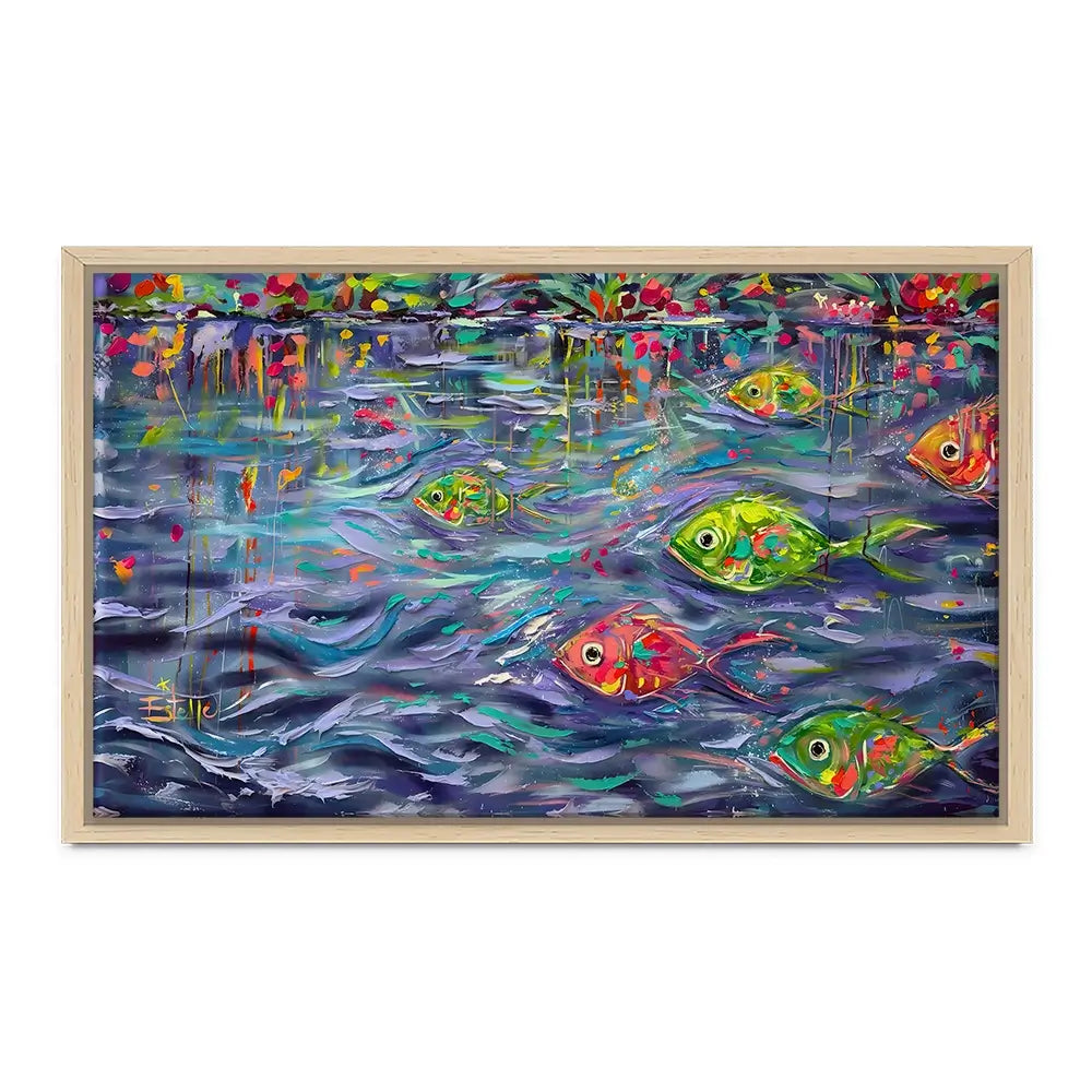 Underwater Eden Canvas Print Underwater Eden Canvas Print wall art product Estelle Grengs - Independent