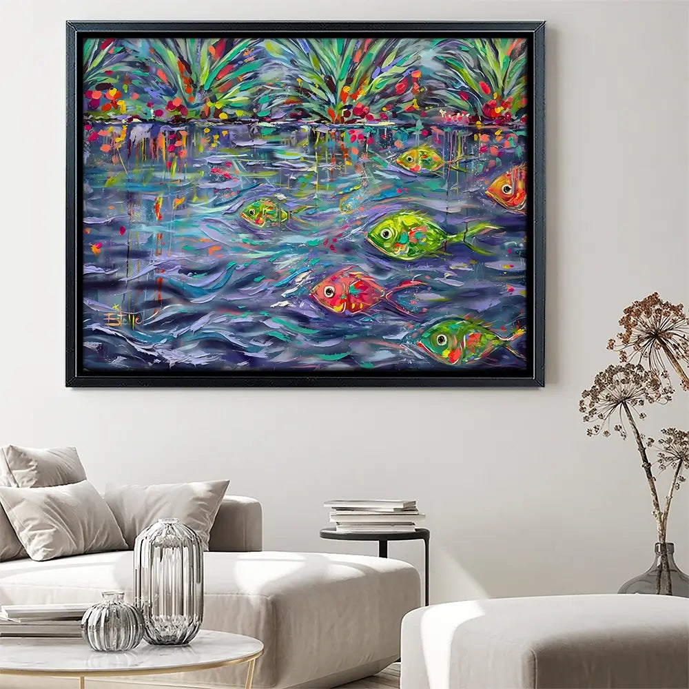 Underwater Eden Canvas Print Underwater Eden Canvas Print wall art product Estelle Grengs - Independent