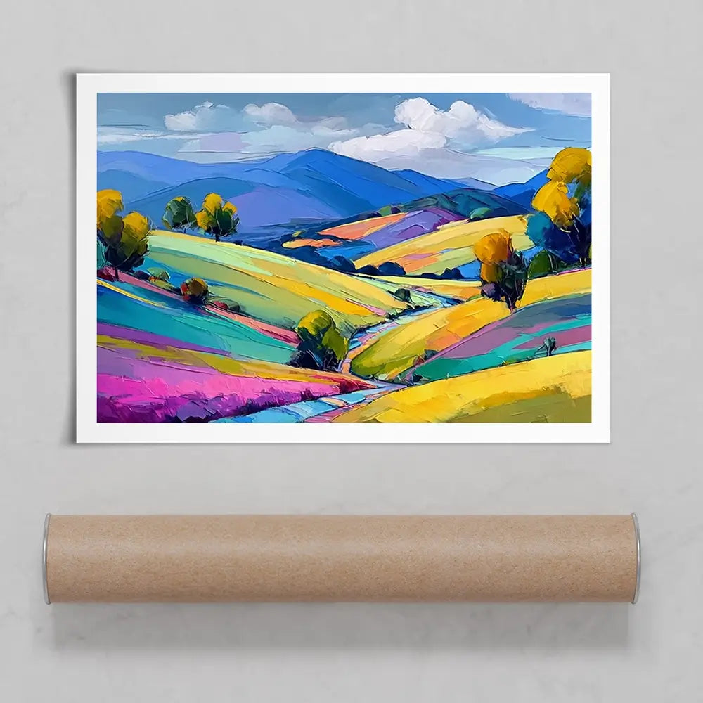 Upland Summer Art Print Upland Summer Art Print wall art product David Alexander Elder