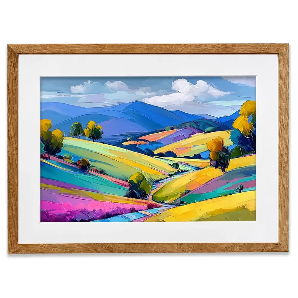 Upland Summer Framed Art Print Upland Summer Framed Art Print wall art product David Alexander Elder