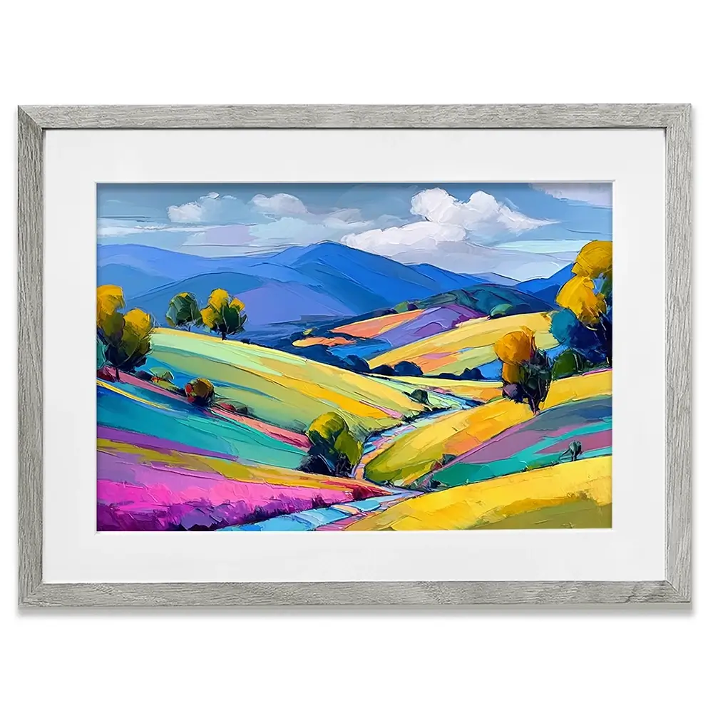 Upland Summer Framed Art Print Upland Summer Framed Art Print wall art product David Alexander Elder