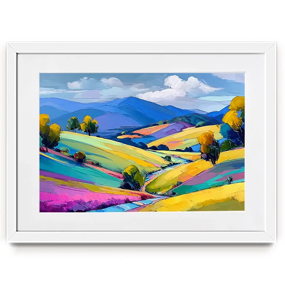 Upland Summer Framed Art Print Upland Summer Framed Art Print wall art product David Alexander Elder