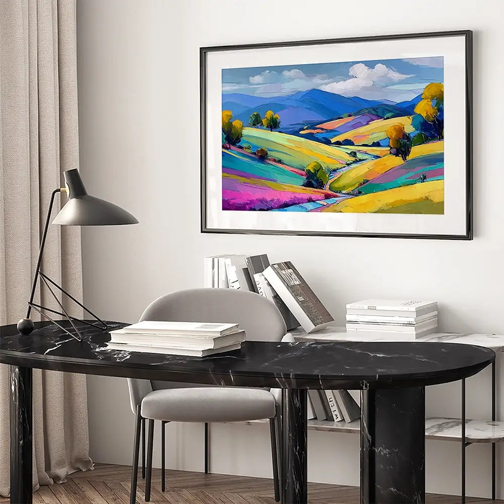 Upland Summer Framed Art Print Upland Summer Framed Art Print wall art product David Alexander Elder
