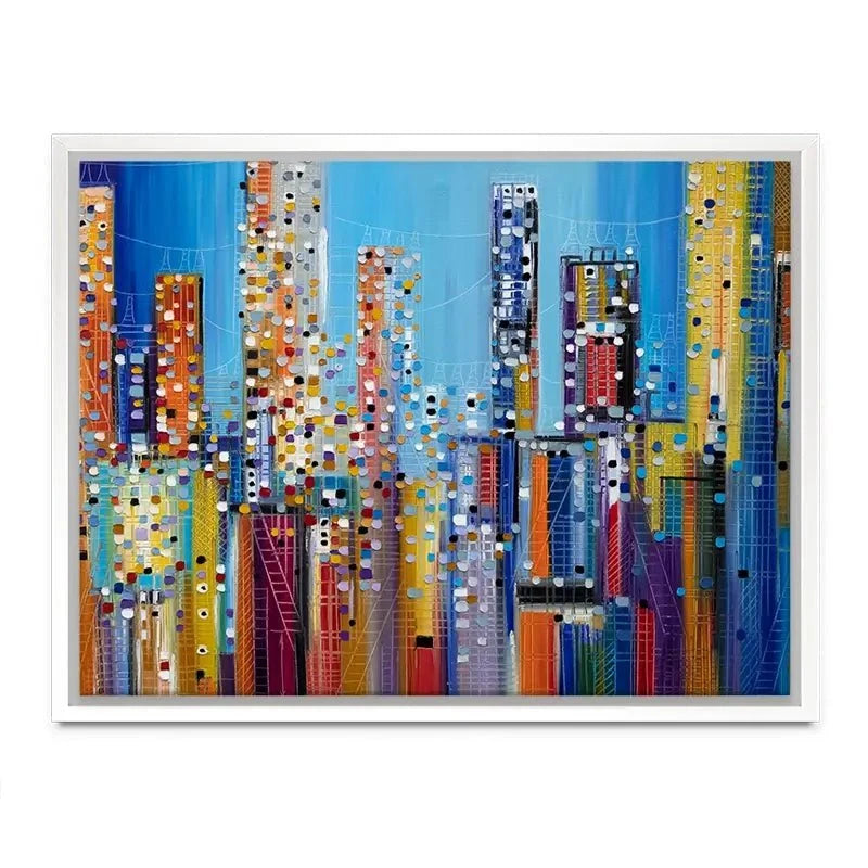 Urban Core Canvas Print Urban Core Canvas Print wall art product Ekaterina Ermilkina