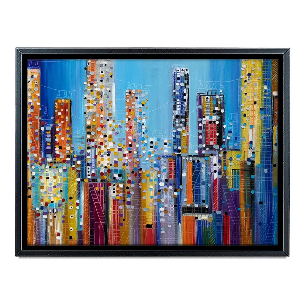 Urban Core Canvas Print Urban Core Canvas Print wall art product Ekaterina Ermilkina