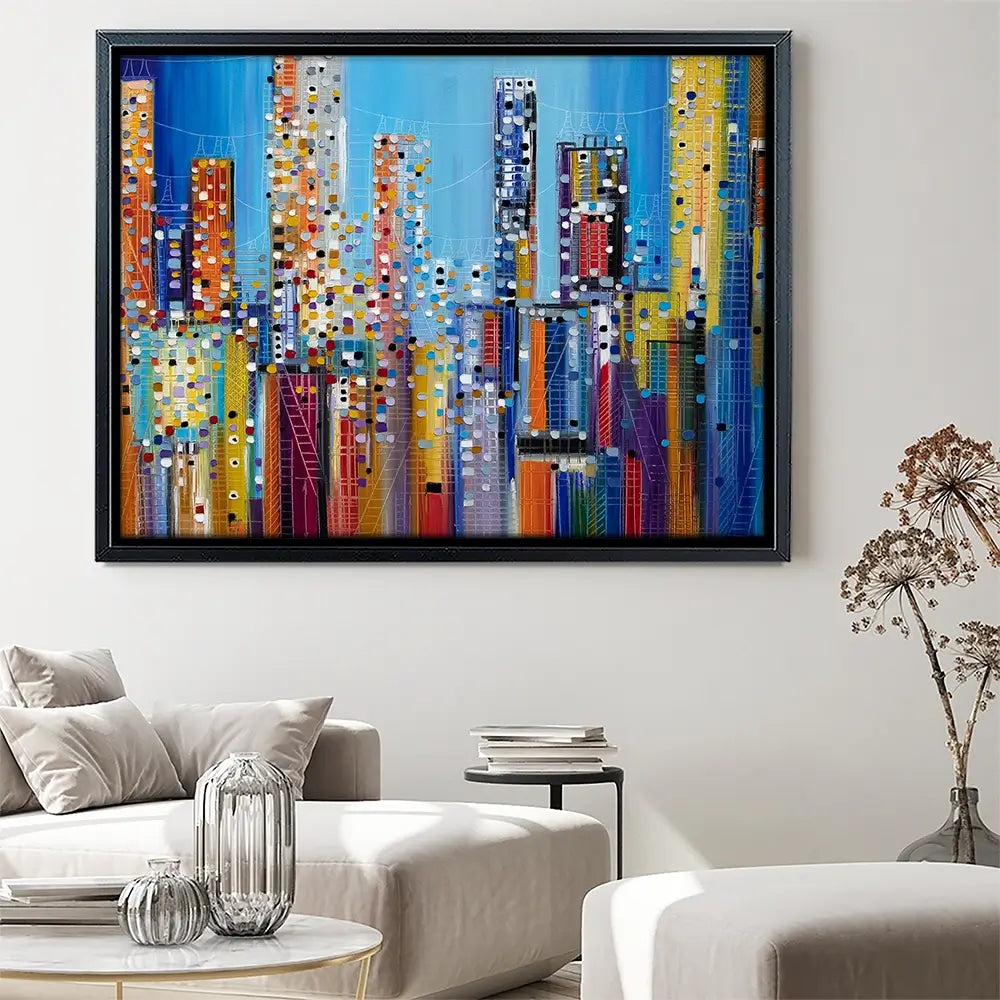 Urban Core Canvas Print Urban Core Canvas Print wall art product Ekaterina Ermilkina
