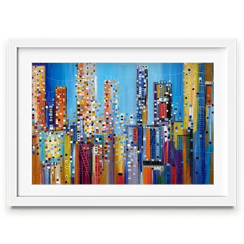 Urban Core Framed Art Print Urban Core Framed Art Print wall art product Ekaterina Ermilkina