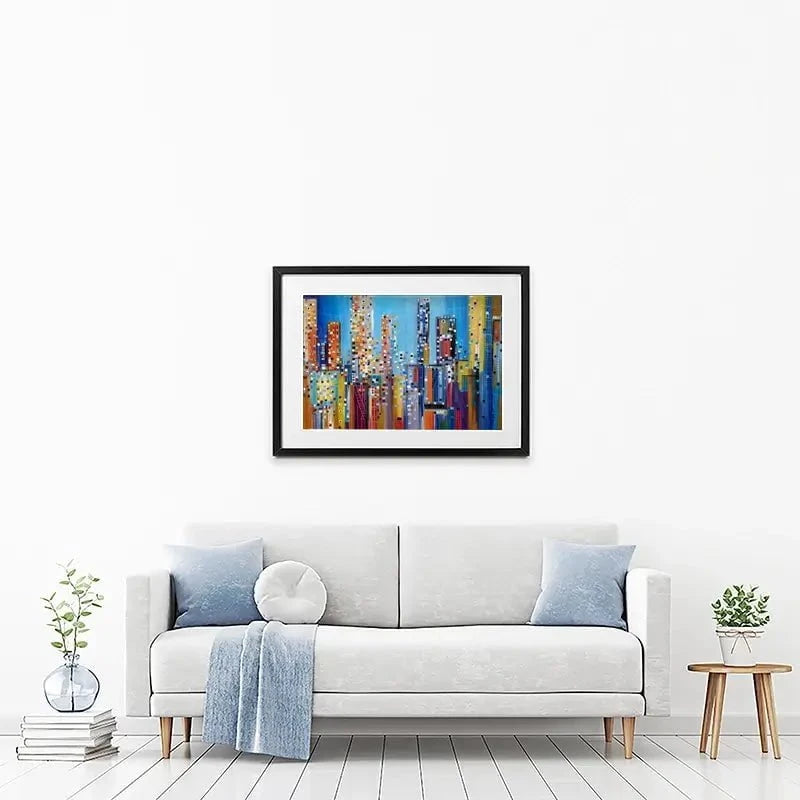 Urban Core Framed Art Print Urban Core Framed Art Print wall art product Ekaterina Ermilkina