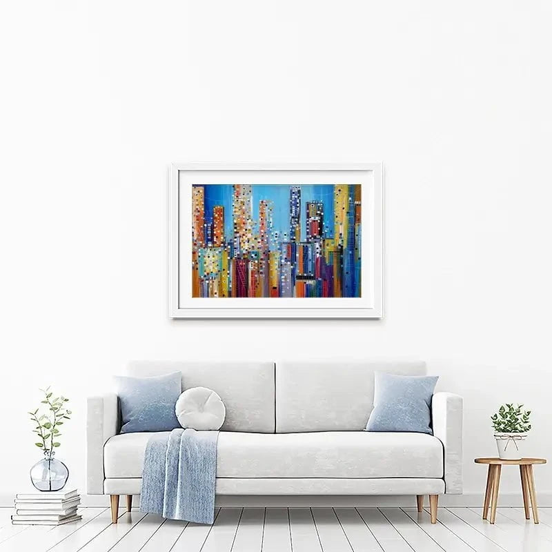Urban Core Framed Art Print Urban Core Framed Art Print wall art product Ekaterina Ermilkina