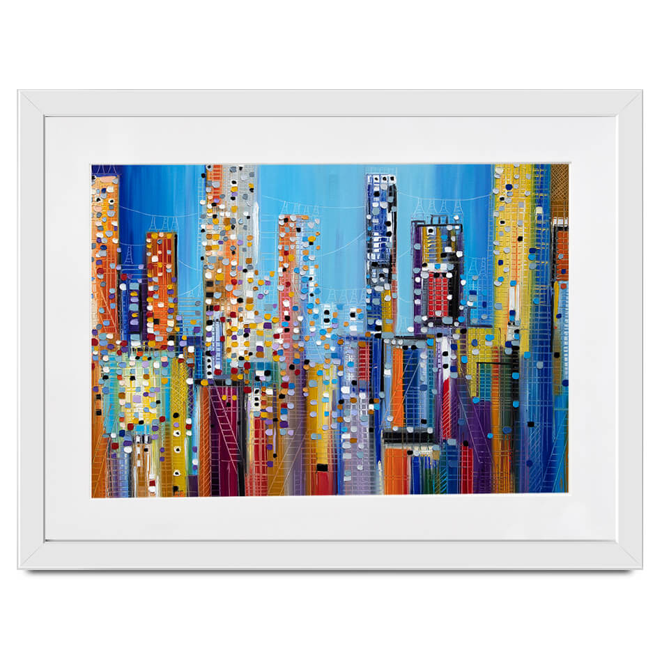 Urban Core Framed Art Print Urban Core Framed Art Print wall art product Ekaterina Ermilkina