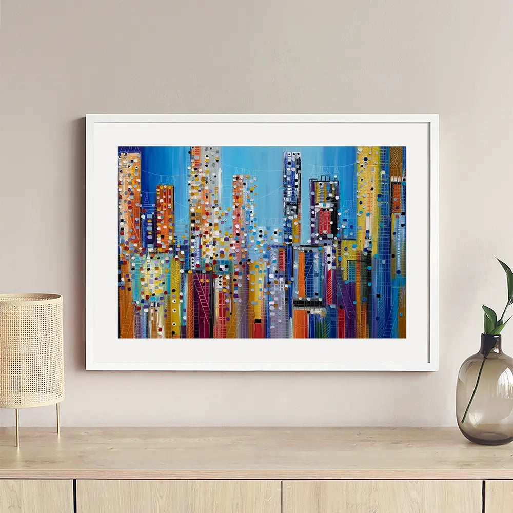 Urban Core Framed Art Print Urban Core Framed Art Print wall art product Ekaterina Ermilkina