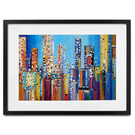 Urban Core Framed Art Print Urban Core Framed Art Print wall art product Ekaterina Ermilkina