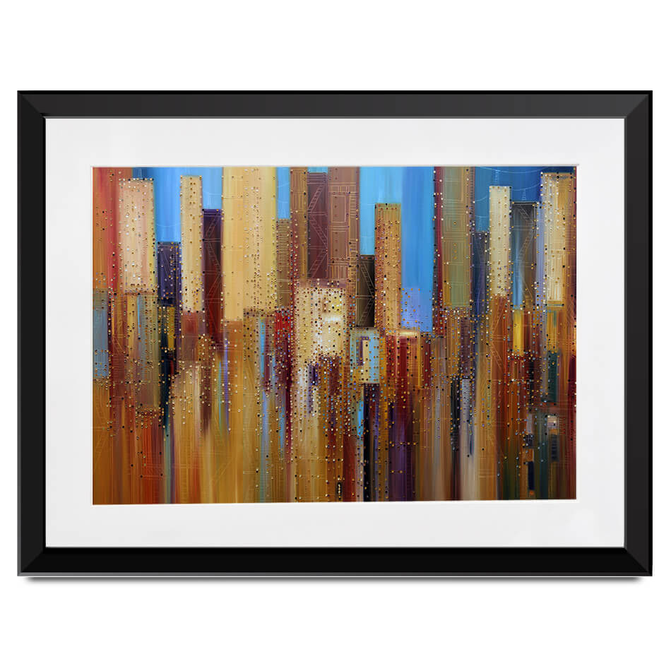 Urban Empire Framed Art Print Urban Empire Framed Art Print wall art product Ekaterina Ermilkina
