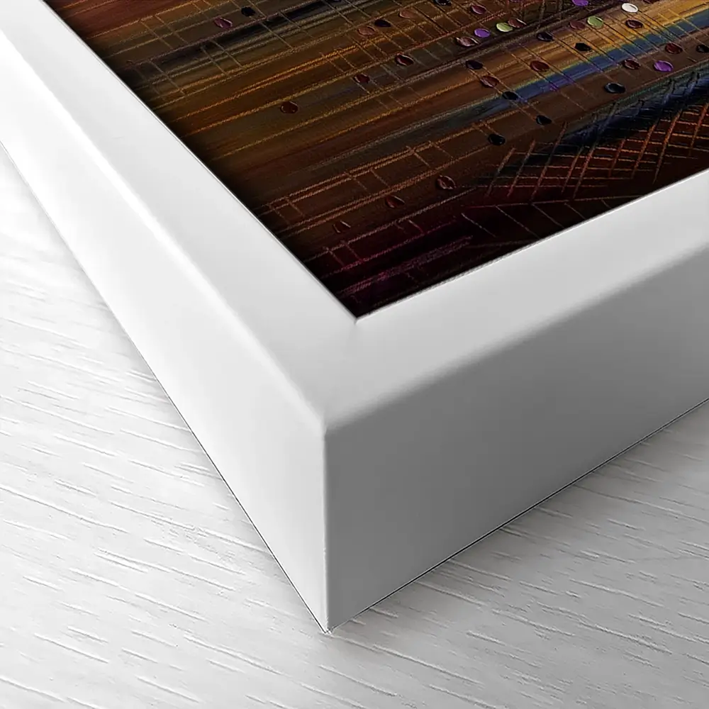 Urban Skyline Canvas Print Urban Skyline Canvas Print wall art product Ekaterina Ermilkina