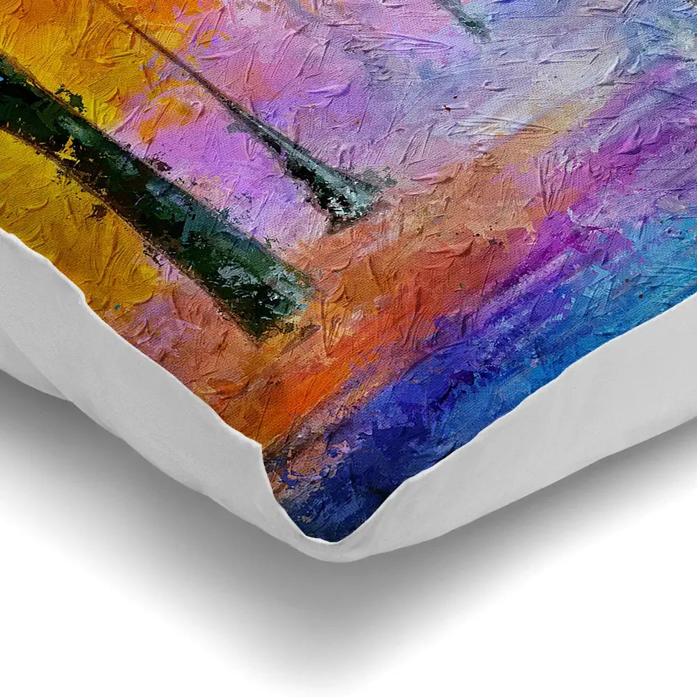 Us Two In The Night Cushion Us Two In The Night Cushion wall art product Art Print Shop
