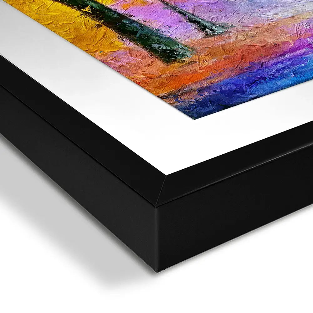 Us Two In The Night Square Framed Art Print Us Two In The Night Square Framed Art Print wall art product Art Print Shop