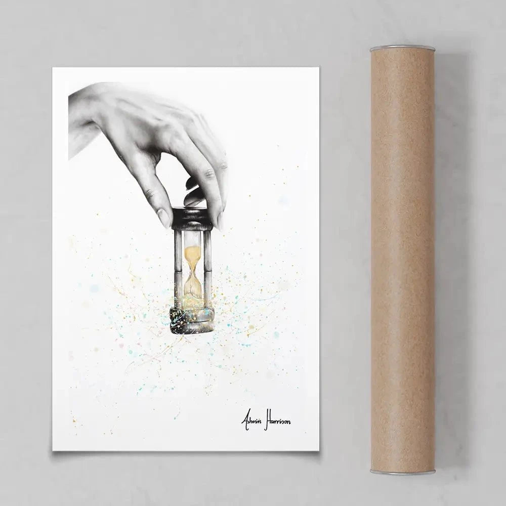 Use Time Wisely Art Print Use Time Wisely Art Print wall art product Ashvin Harrison