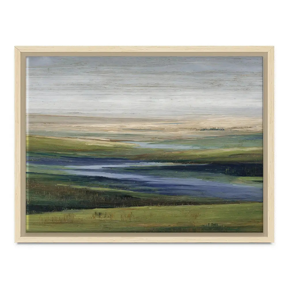 Valley Abstract Canvas Print Valley Abstract Canvas Print wall art product Petal Prints Design - Independent
