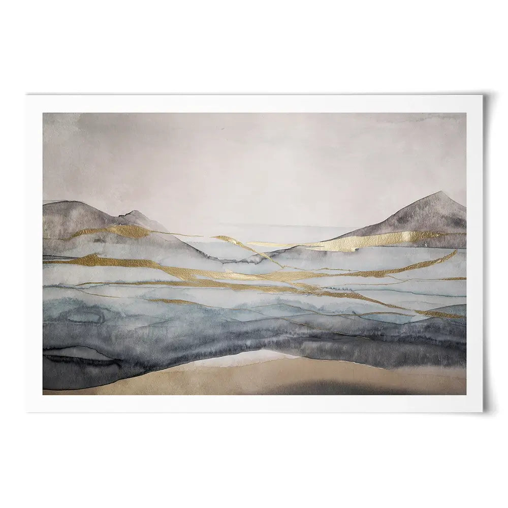 Valley Thread Art Print Valley Thread Art Print wall art product Svetlana Aleynikova